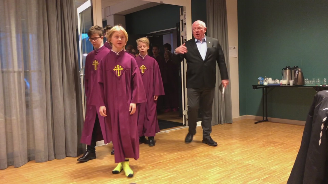 Draktpresentasjon utenom det vanlige